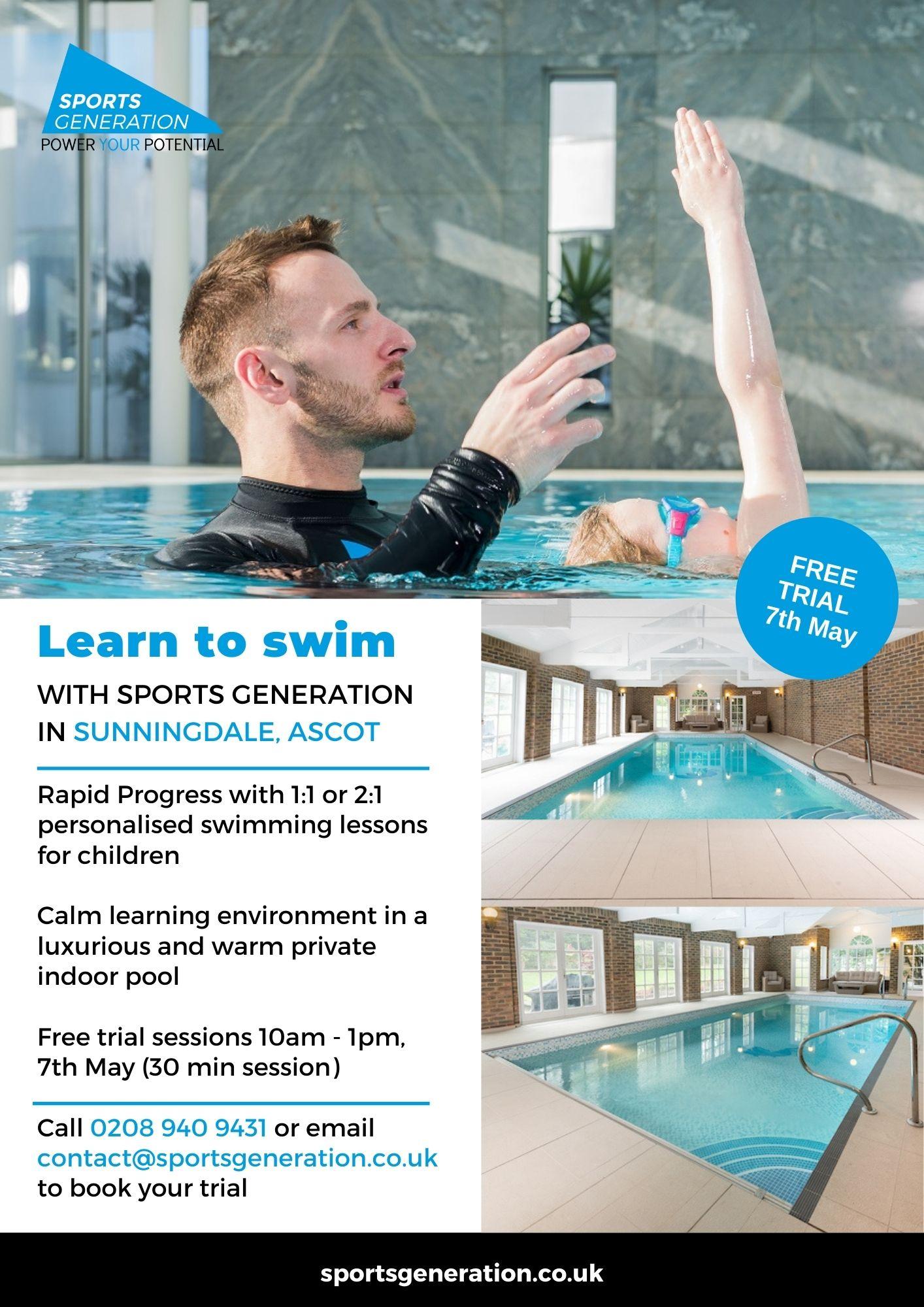 We are an established swim school providing shared private and private swimming lessons to